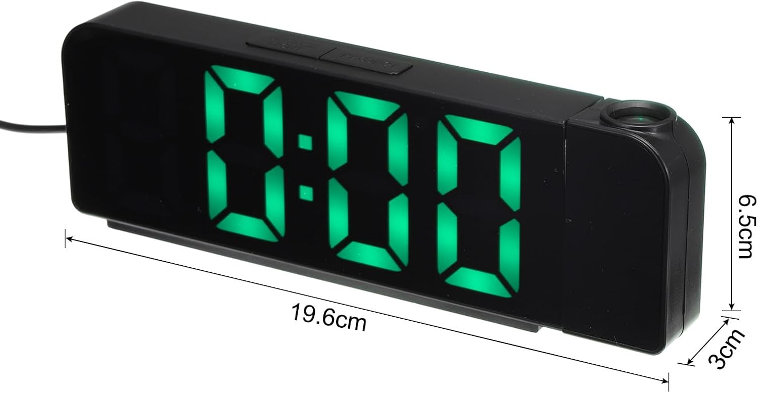 Uxcell Alarm Clock with Projection Light
