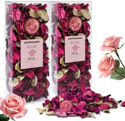 SCENTORINI Rose Scented Potpourri Bags for Home Decor