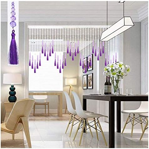 Beaded Curtain Crystal Glass Soft Partition Door Decor