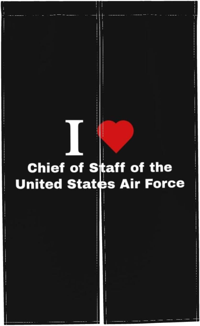 I Love Chief of Staff Blackout Curtains 34x56in