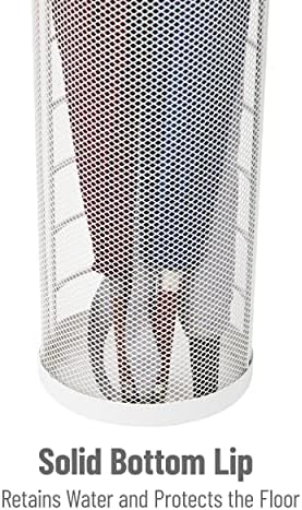 Mind Reader Metal Umbrella Stand with Multi Use
