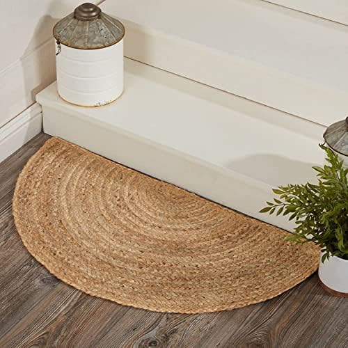 Agro Richer Jute Doormat 1x2 ft Semicircular Runner