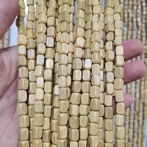 Jolan Bamboo Beaded Curtain Fly Screen Natural 35x79in