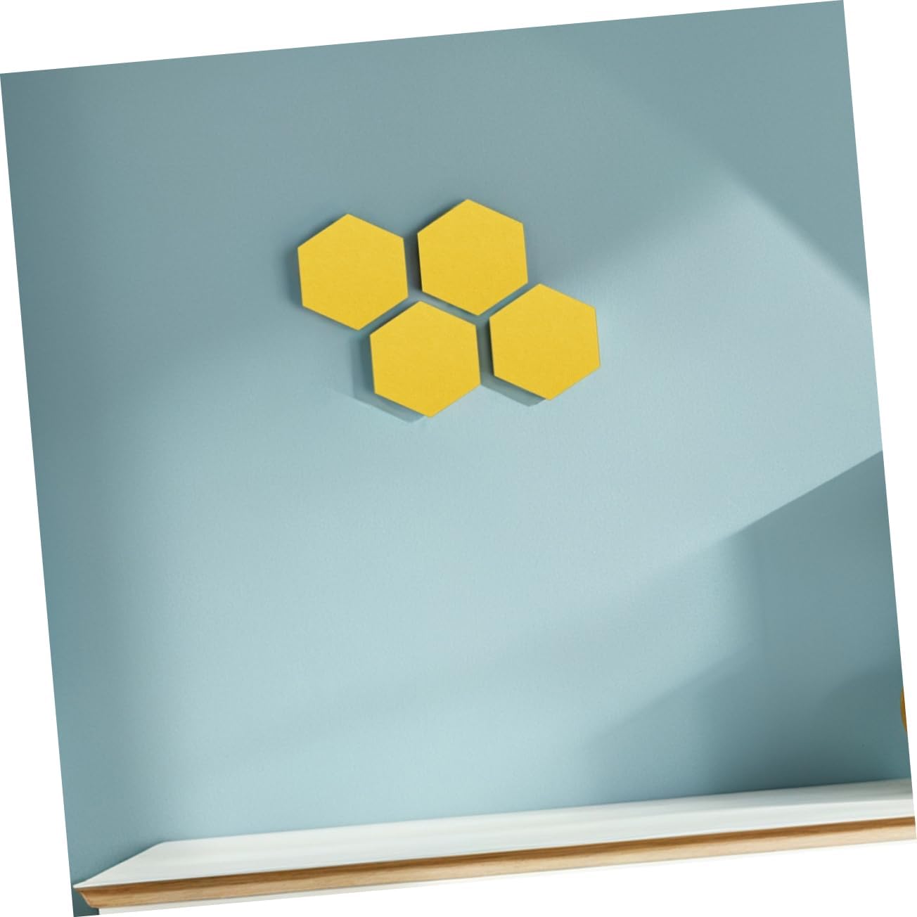 20pcs Hexagon Felt Bulletin Boards for Office and Home
