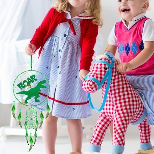 Dinosaur Dream Catcher Kit for Kids Room Decor