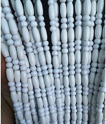 Natural Wood Beaded Curtain for Living Room and Bedroom