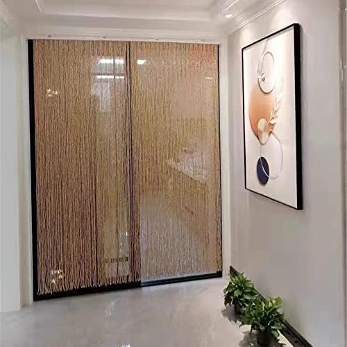 Natural Bamboo Beaded Curtain for Doorways