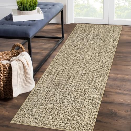 Runner Rug Print Braided Hallway Area Rug 2 x 6
