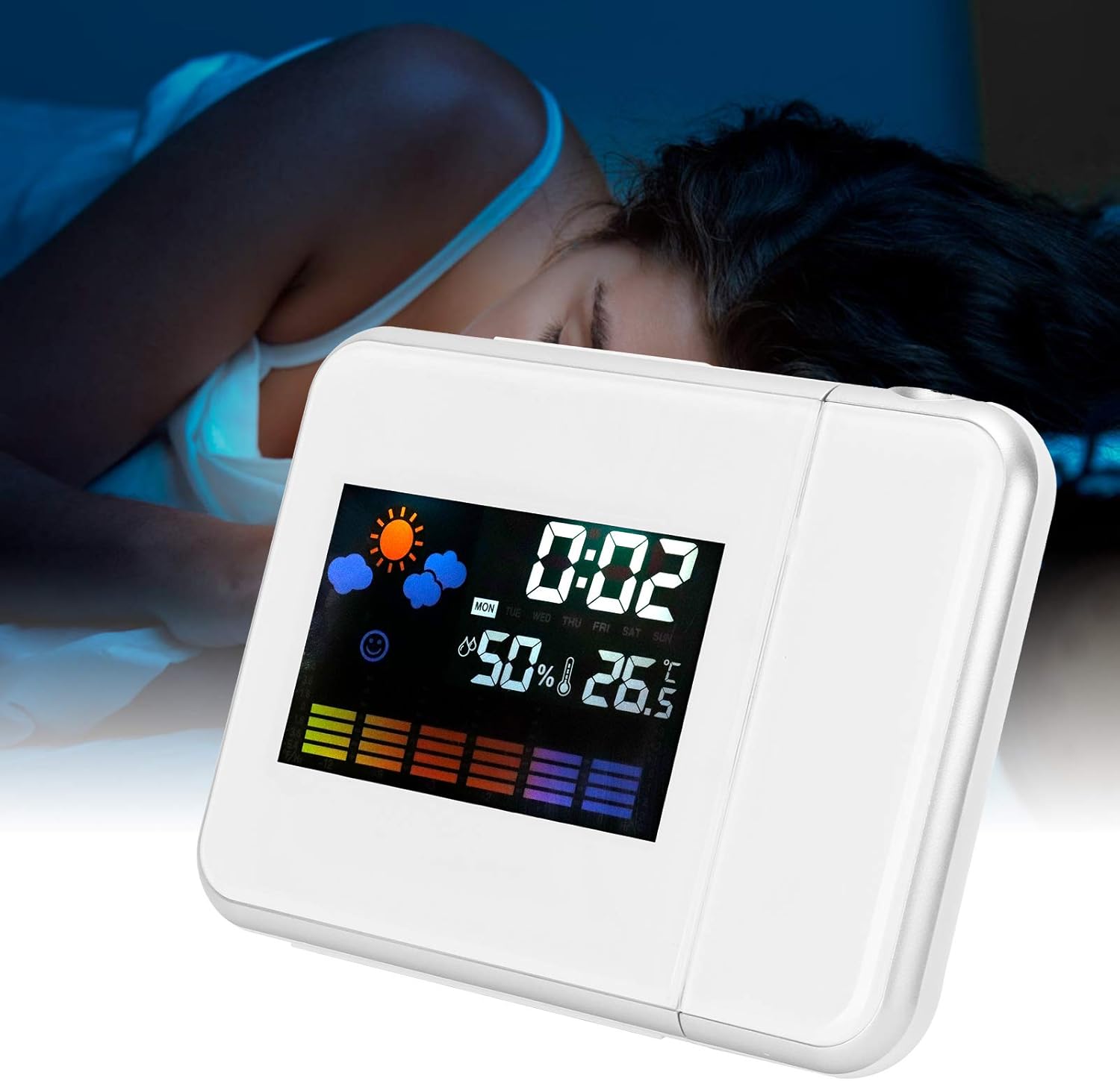 Topyond Projection Clock with Weather Forecast