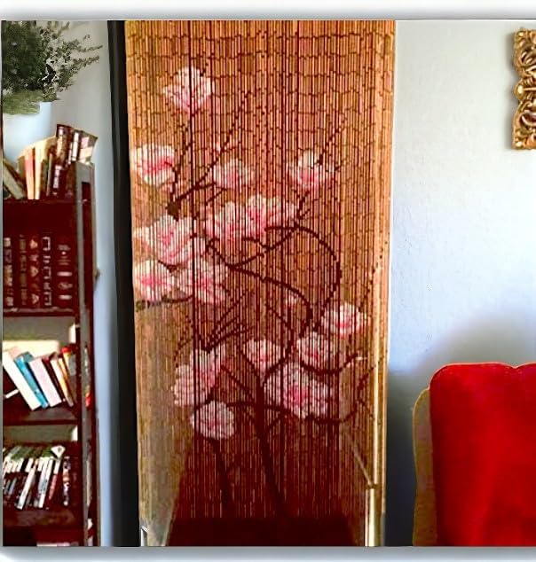 Beaded Curtain 90 Strands Blossom Design