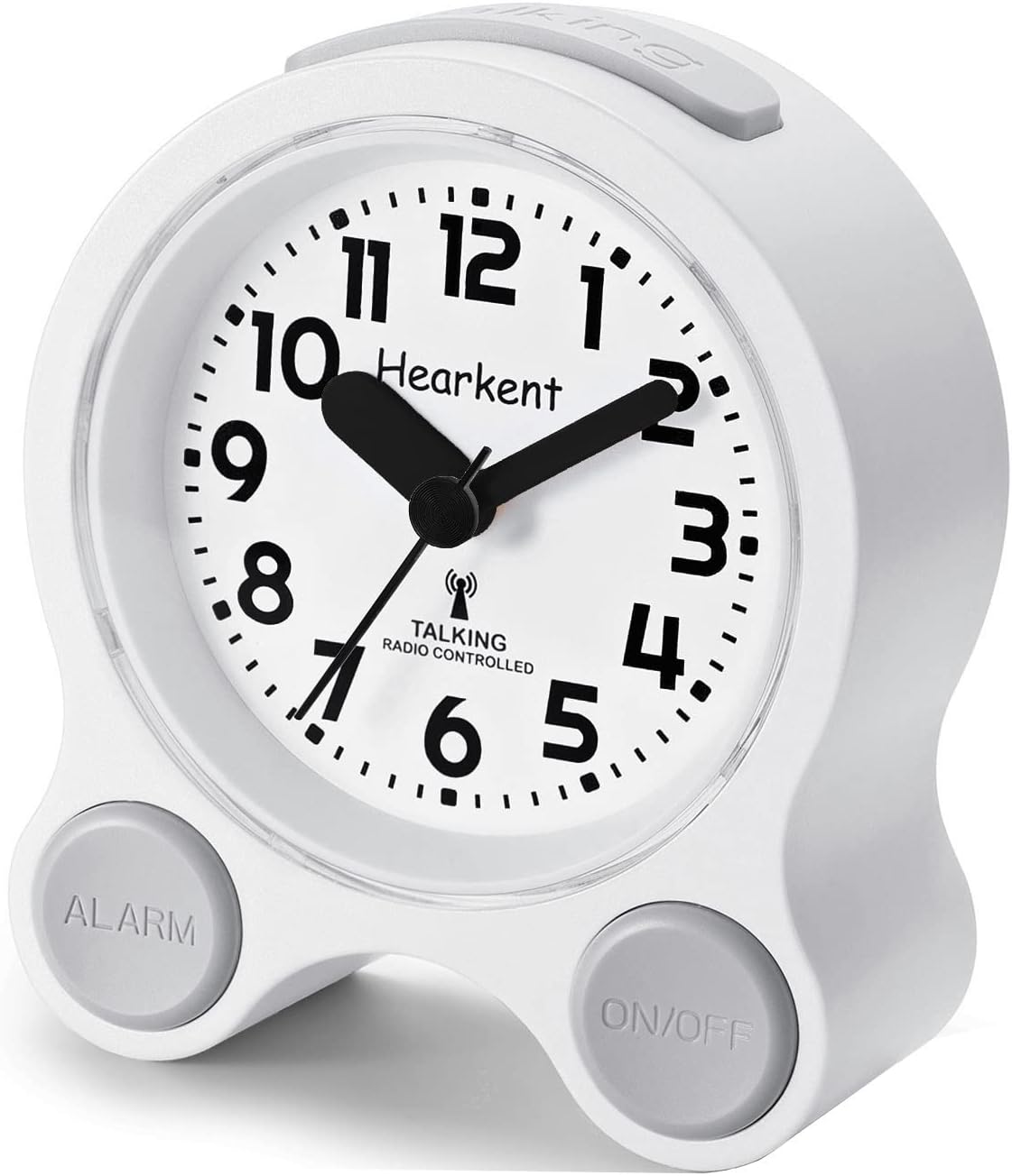 Hearkent Atomic Talking Clock with Snooze and Light