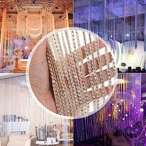 Bead Curtain for Doorway 100x200cm Sparkle Decor Panel