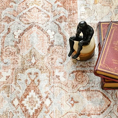 Jinchan Runner Rug 2x6 Washable Indoor Non-Slip Accent Carpet