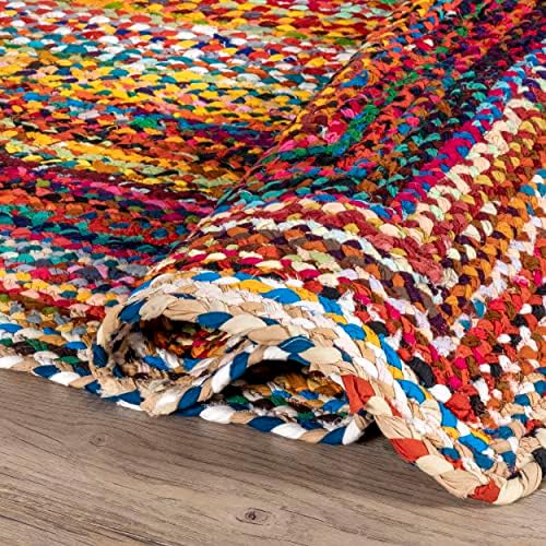 nuLOOM Tammara Bohemian Hand Braided Runner Rug