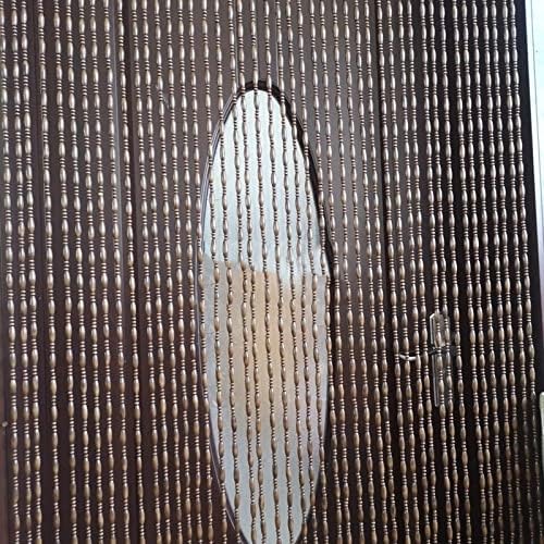 Natural Doorway Bamboo Beads Curtain with Hooks and Accessories