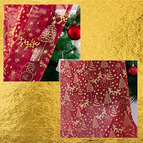 XTMYI Sparkle Christmas Curtains 84 Inch 2 Panels Set