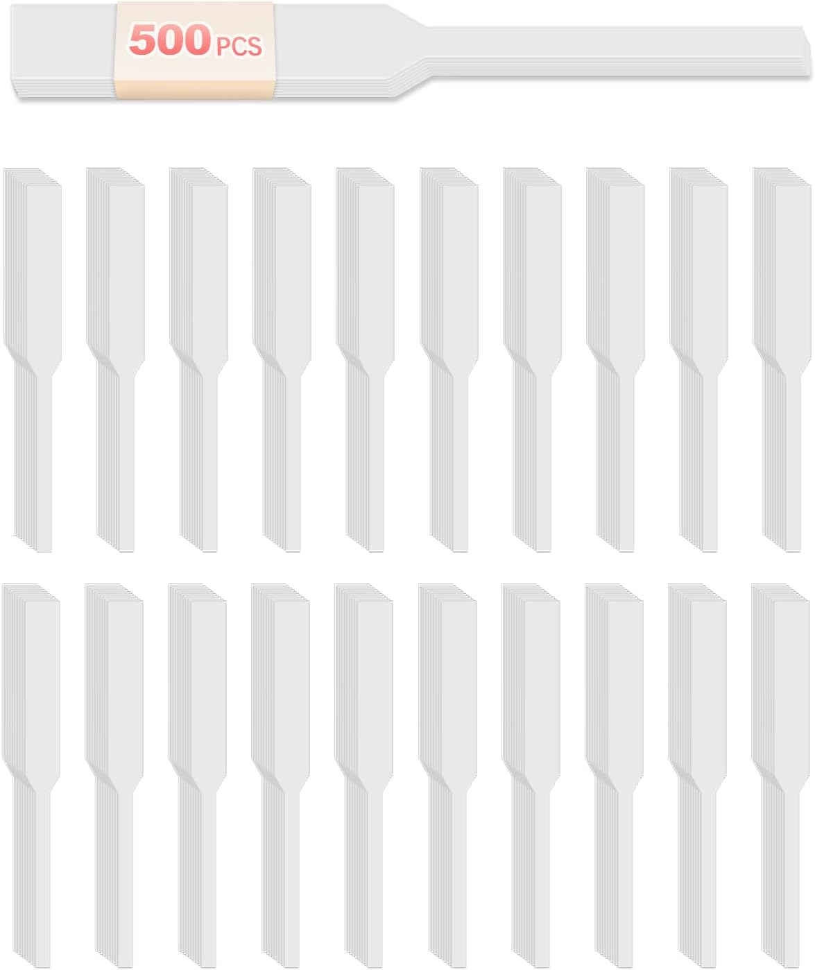 500 Piece Perfume Test Strips Disposable Scent Strips for Fragrance Sampling