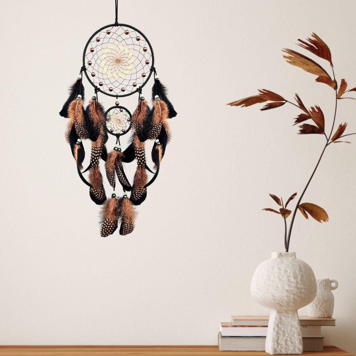 XEYOLHON Dream Catcher with Luminous Beads for Adults
