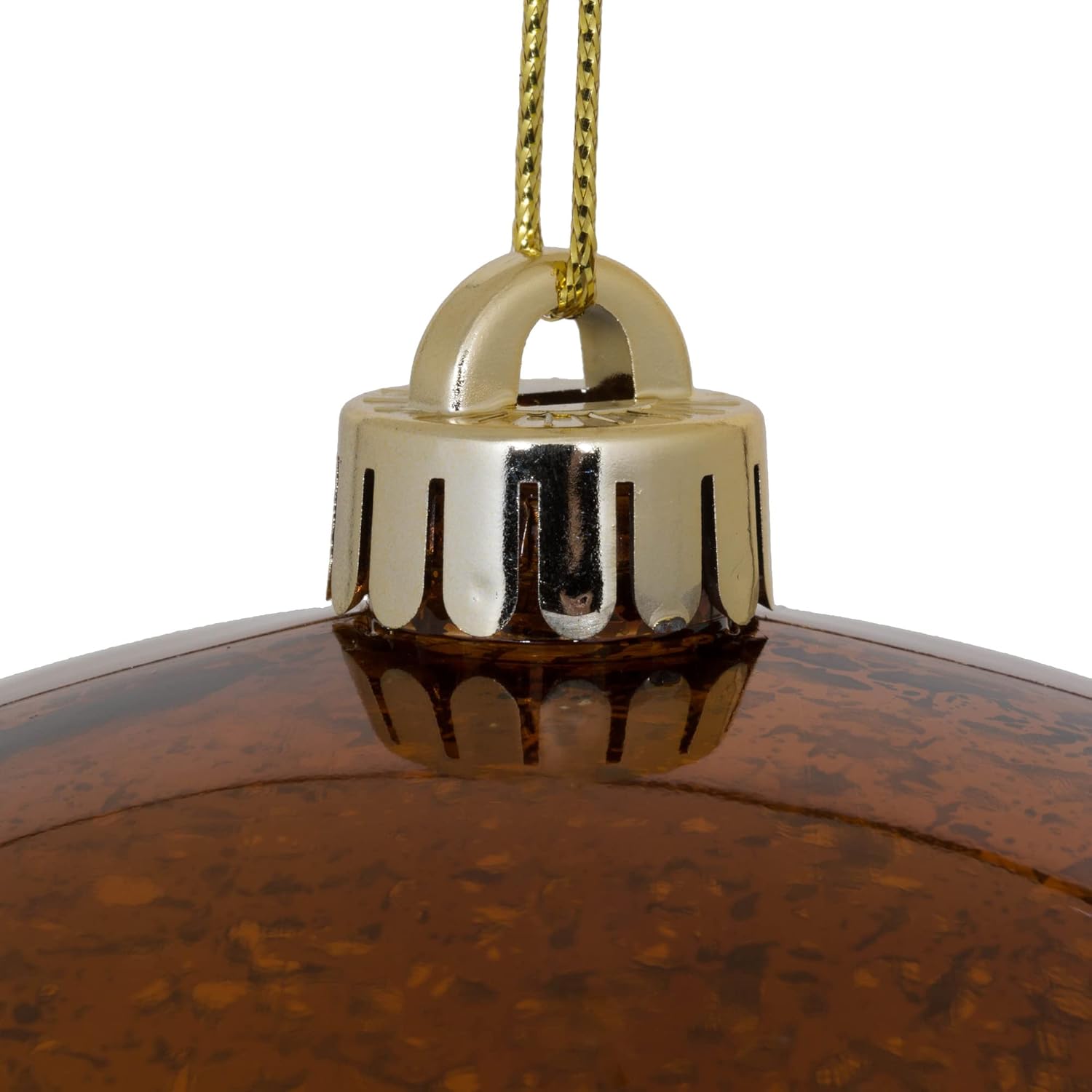 Vickerman 8 Inch Copper Mercury Ball Ornament