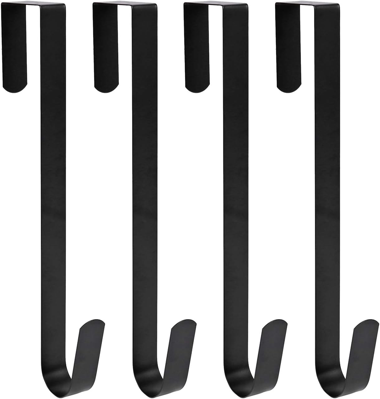 Sattiyrch 12 Inch Wreath Hanger Hook Black