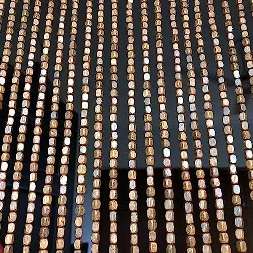 Jolan Bamboo Beaded Door Curtain 45x81in