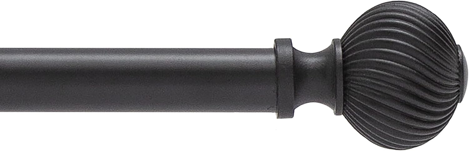 Kenney AZ71891 Vivienne Swirl Ball End Window Rod