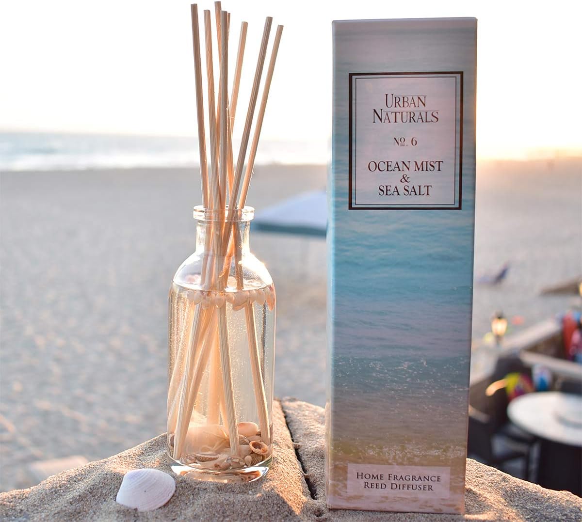 Urban Naturals Ocean Mist Sea Salt Reed Diffuser Set