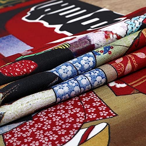 Japanese Noren Curtain Kyoto Geisha Girl Door Divider Tapestry 33x59 Inch
