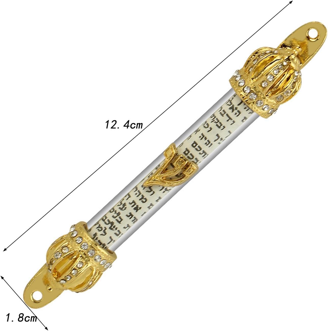 Yajuyi Mezuzah Scroll Case Decorative Door Ornament