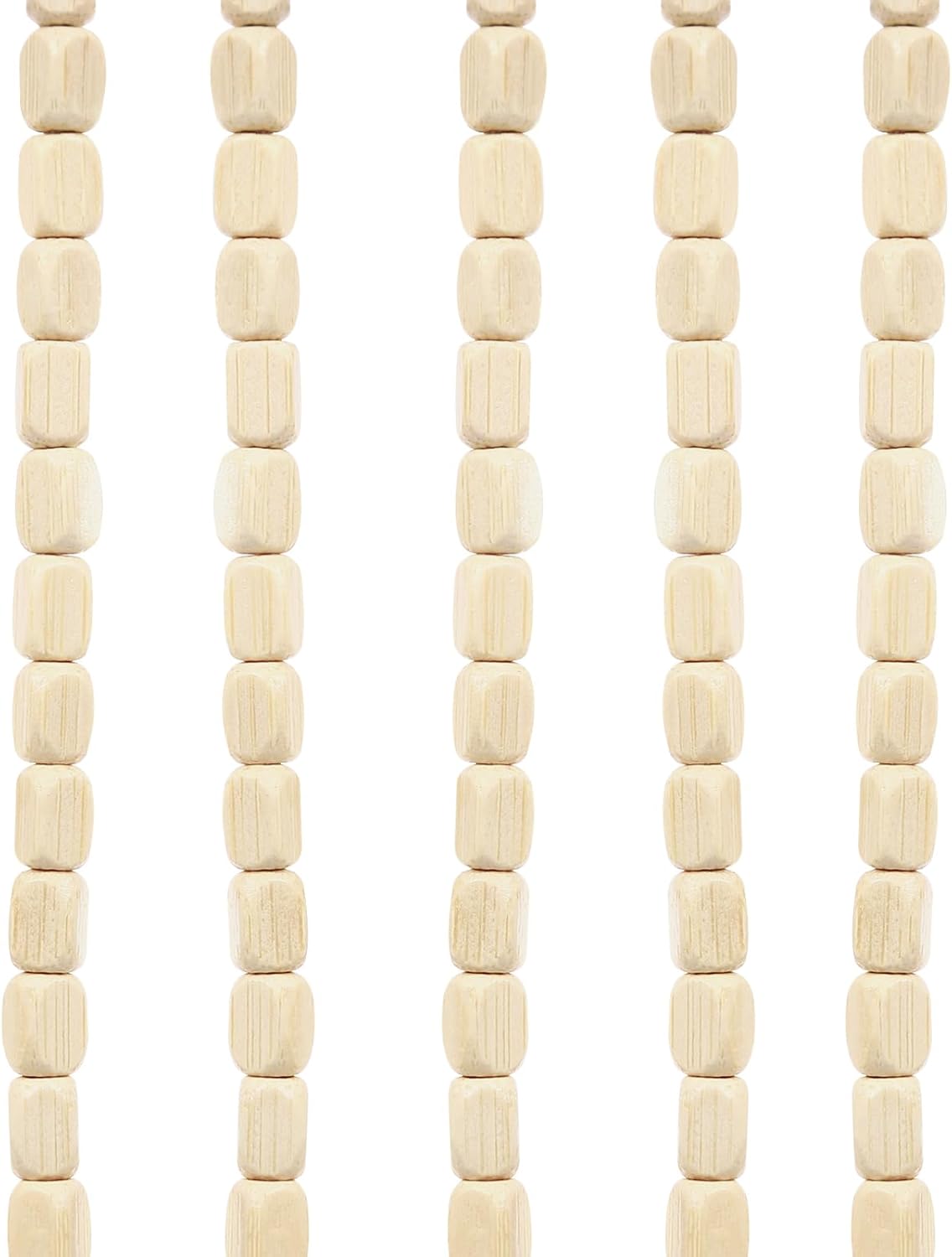 Oiveinya Bamboo Wood Beaded Curtain 52 Strings