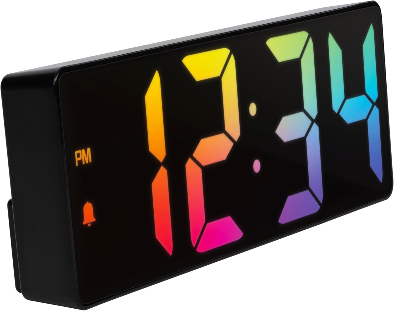 La Crosse Technology 2 Inch Gradient Alarm Clock with Temperature Display