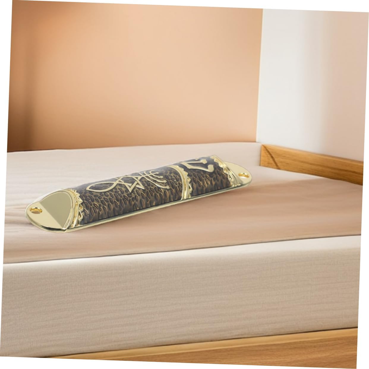 Wakauto 2set Metal Mezuzah Case with Star of David