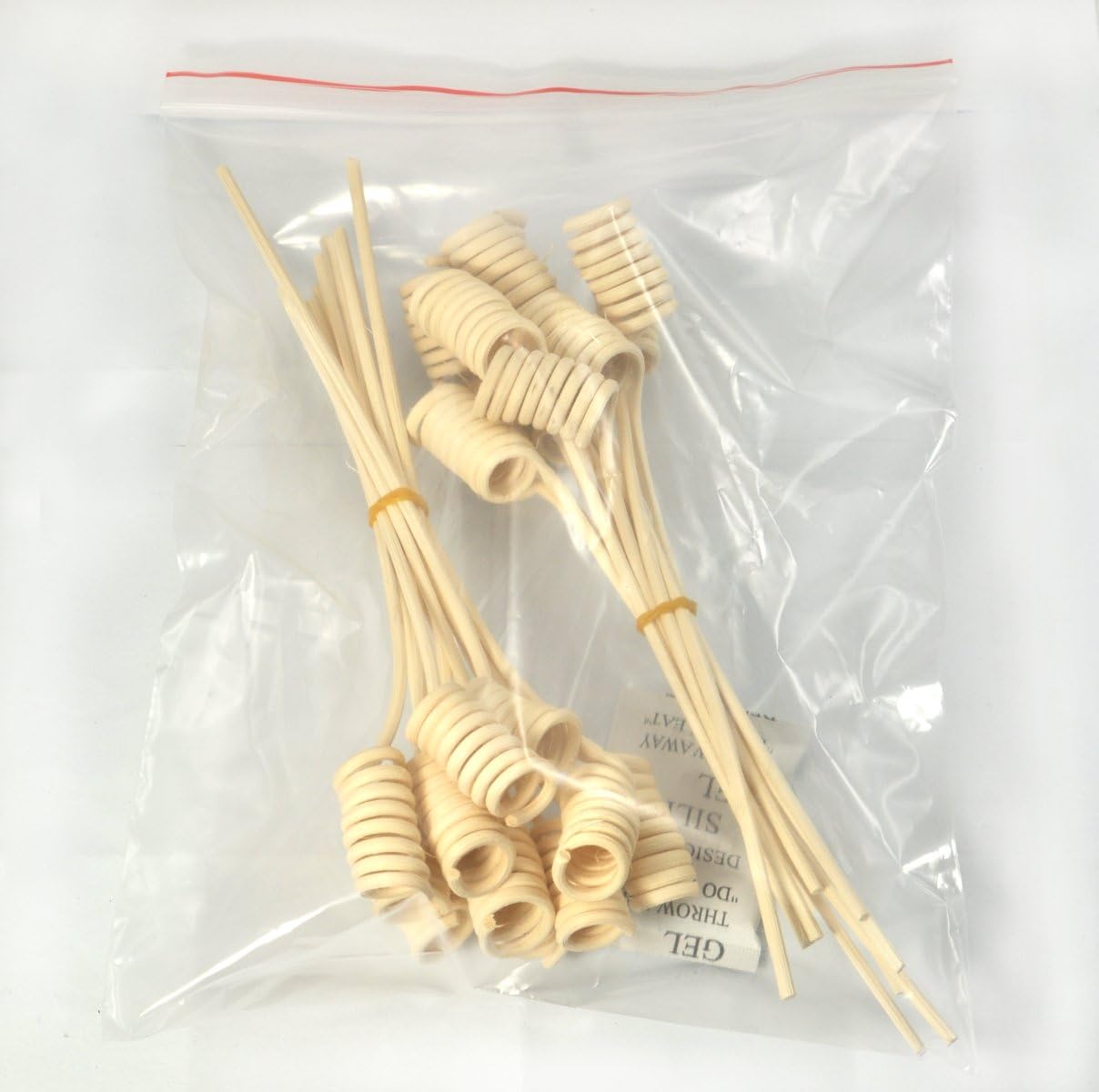 Ougual Wavy Spiry Reed Diffuser Sticks 20 Pack 7 Inch