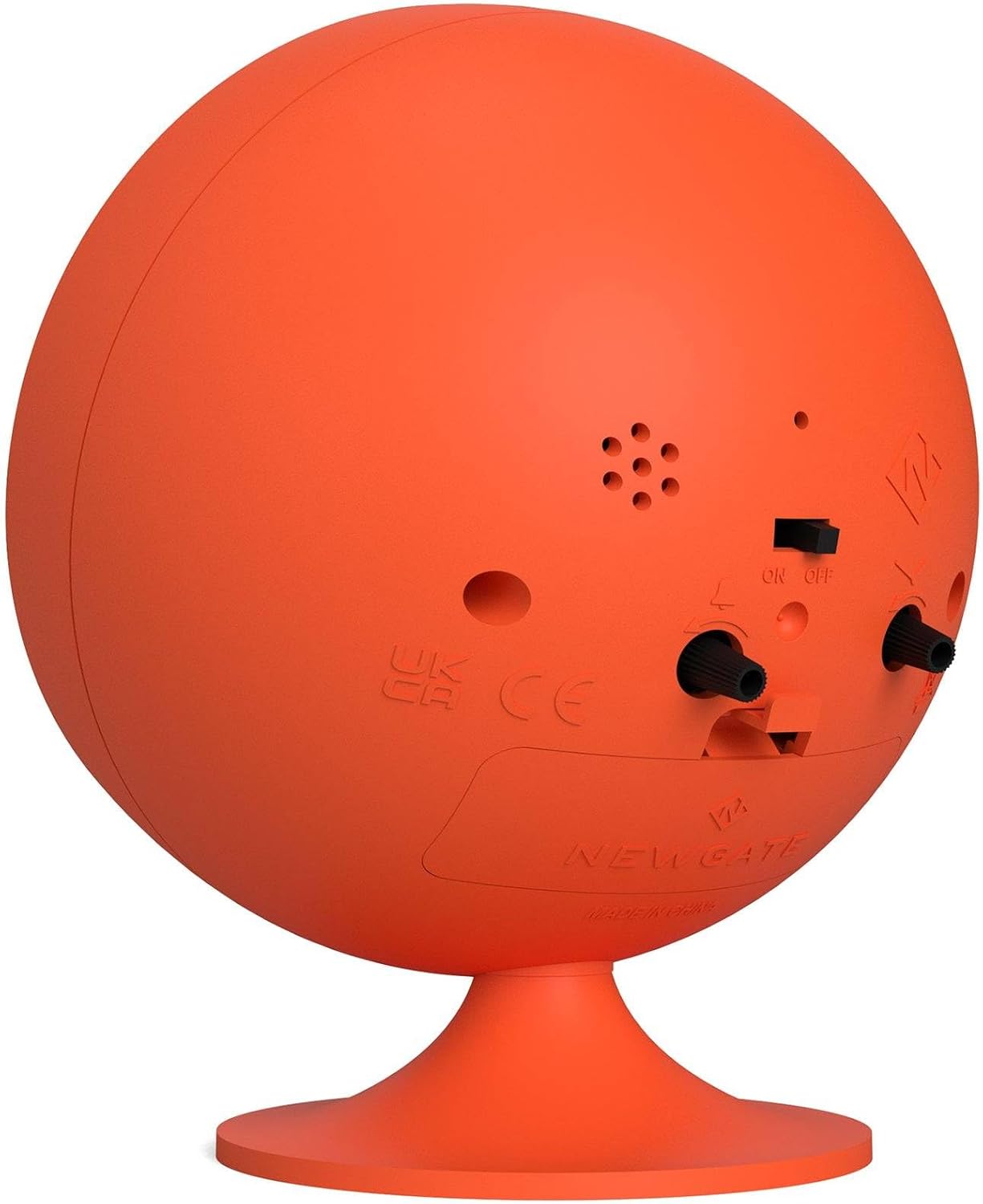 NEWGATE Spheric Alarm Clock with Retro Design
