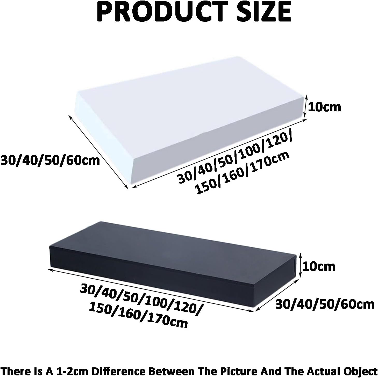 Sturdy Rectangular Display Pedestal Stand for Home and Store Use