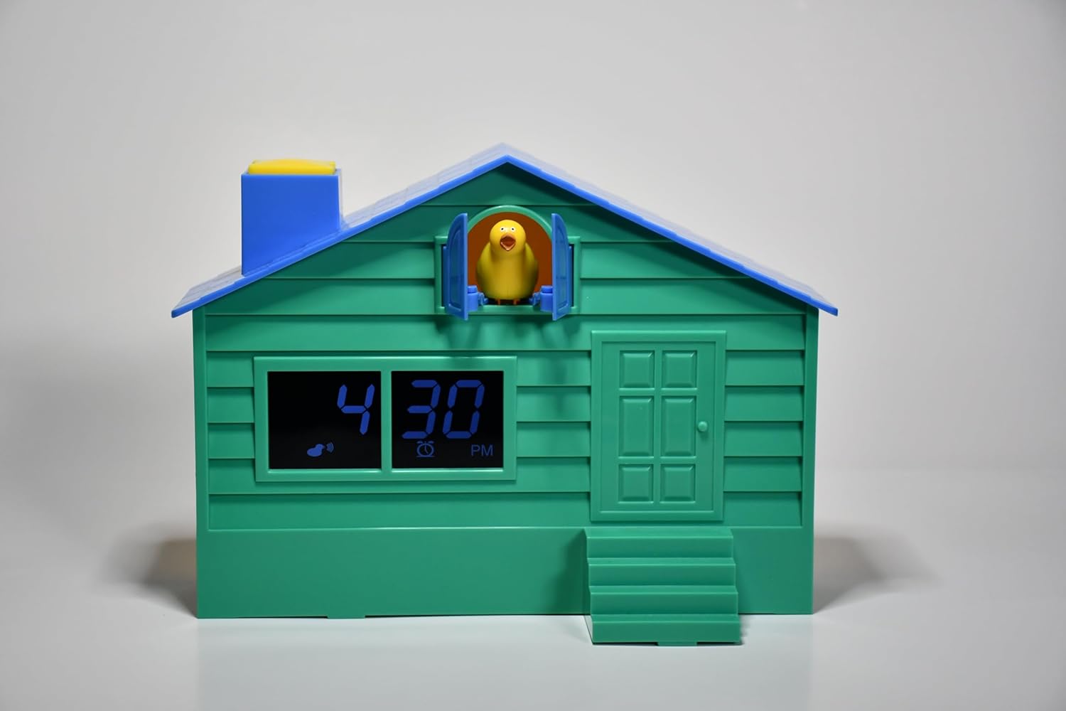 Alarm Cuckoo Clock with Sunrise Light and Bird