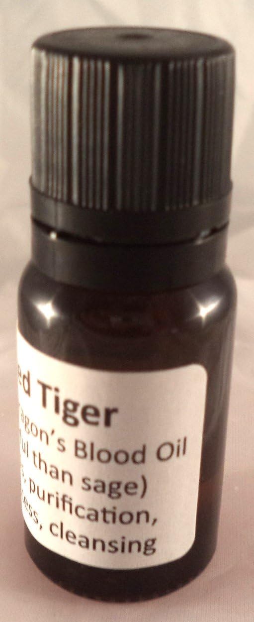 Sacred Tiger Dragons Blood 100 Concentrated Liquid Incense 10ml
