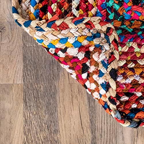 nuLOOM Tammara Bohemian Hand Braided Runner Rug
