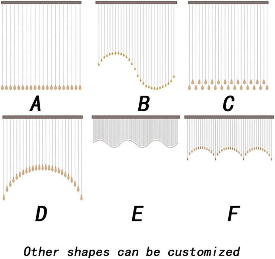 GDMING Beaded Curtain Door Decor Panel Screen