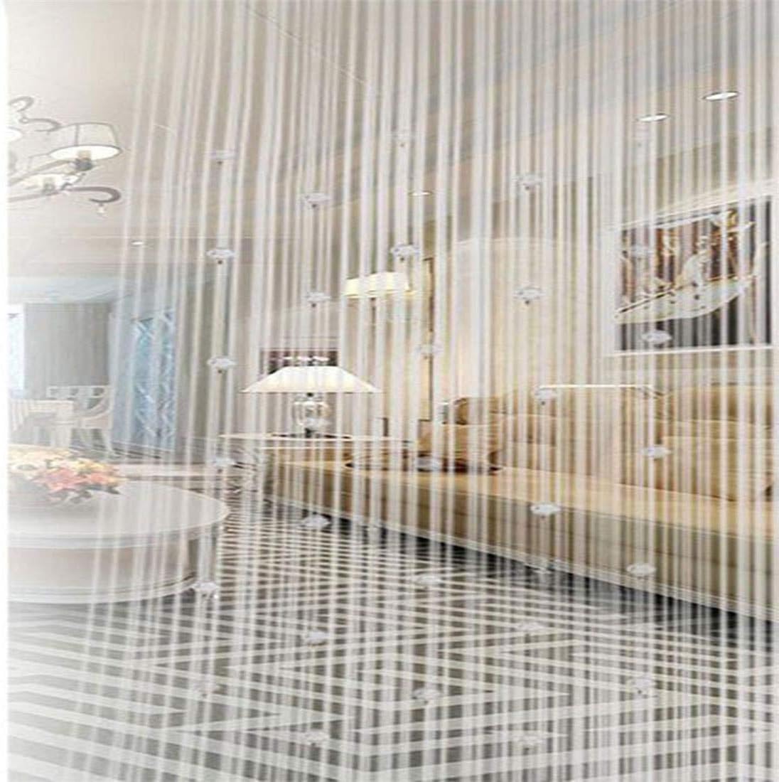FUT String Tassel Crystal Beads Curtain Panel 1