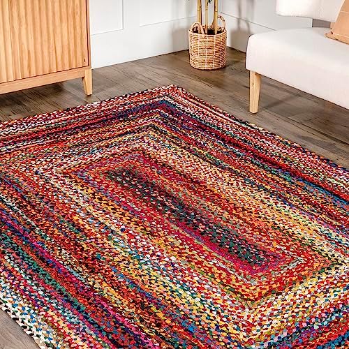 nuLOOM Tammara Bohemian Hand Braided Runner Rug