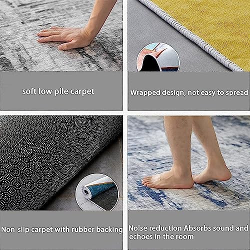3D Optical Illusion Area Rug 2x7ft Green Corridor Design