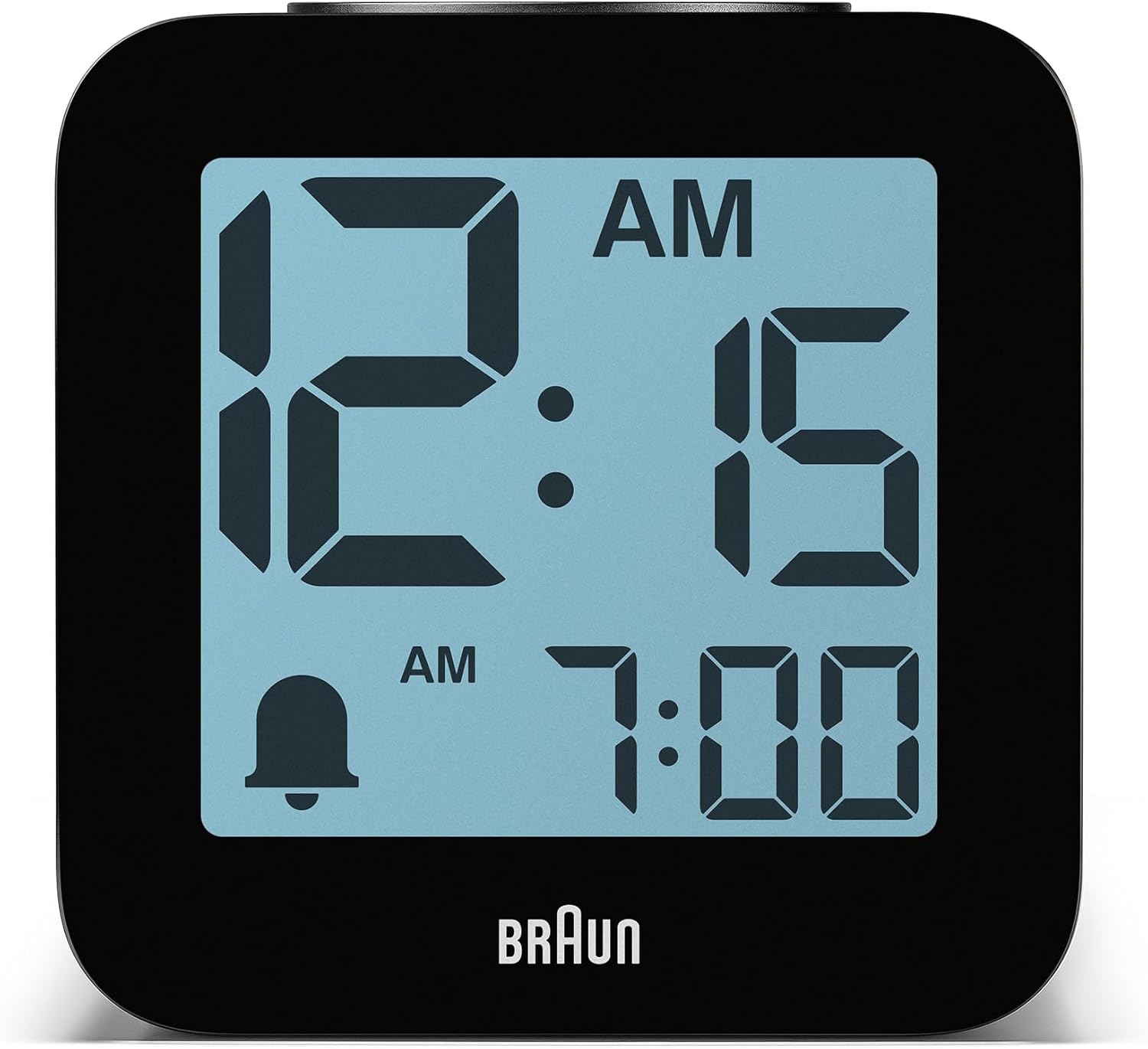 Braun Digital Speaking Alarm Clock with Snooze and Crescendo Beep