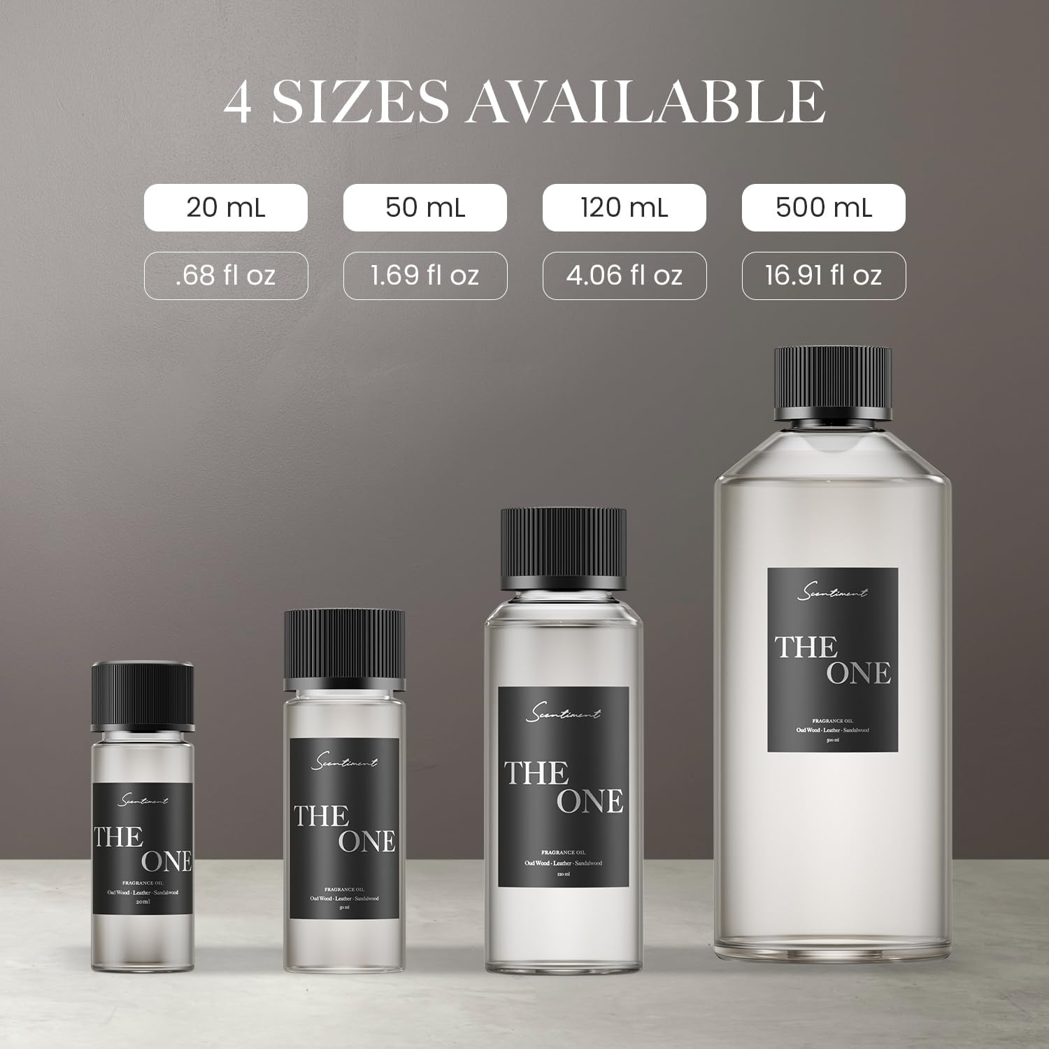 Scentiment Diffuser Oil - The One 500ml
