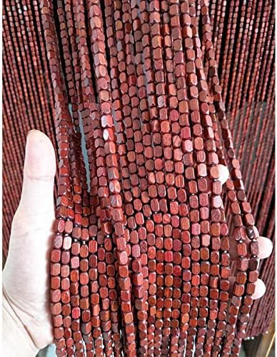 Natural Bamboo Beaded Curtain Panel for Doorway Decor