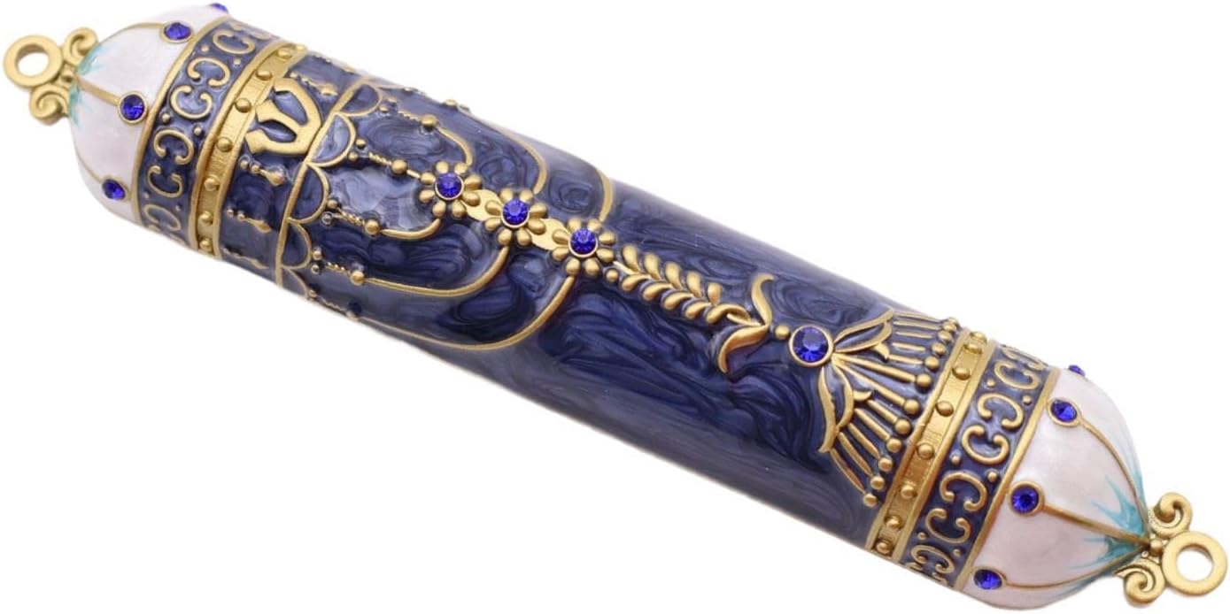 13 cm Door Mezuzah Case Judaica Gift for Protection and Welcome