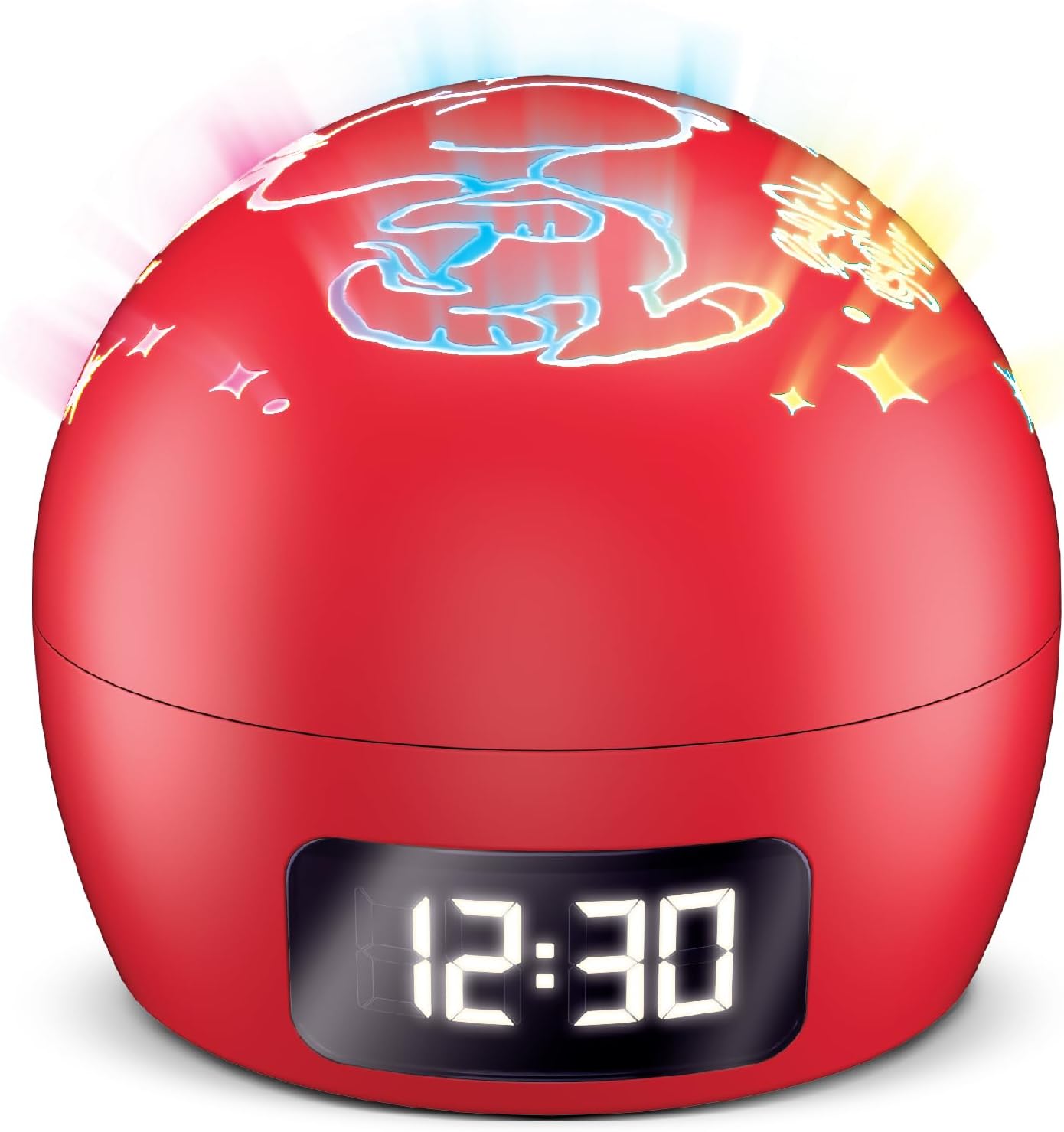 Peanuts Ambient Light Clock with Multi-Alarm