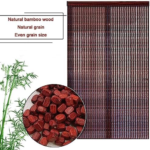 Wooden Beaded Bamboo Door Curtain 100 Strands