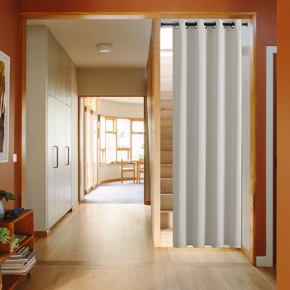 XISUNYA Door Curtains with Dinosaur Print
