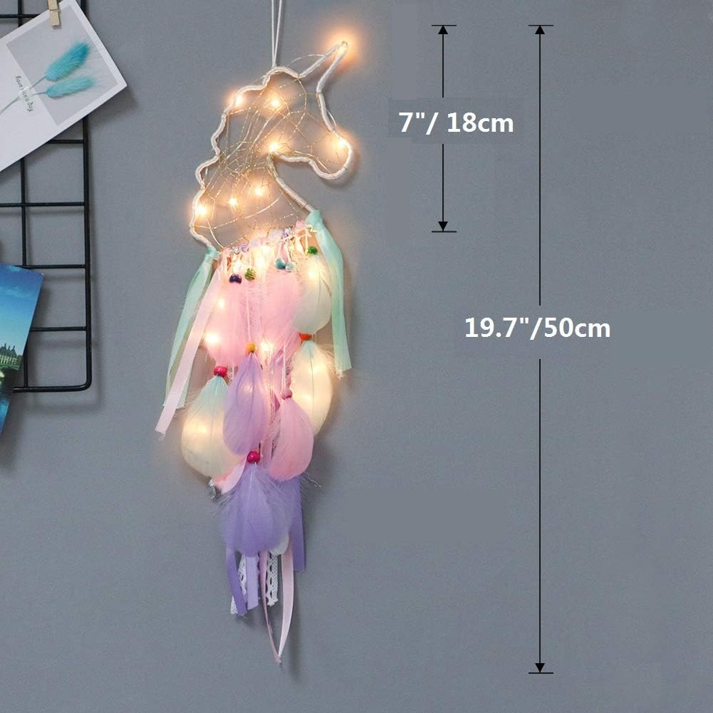 LOMOHOO Animal Dream Catcher with Light Up